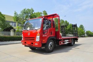 這款國(guó)六挖機(jī)平板運(yùn)輸車(chē)很火，關(guān)注沒(méi)？